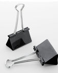 Large 2" (51mm) Black Binder Clip (12/Pack)