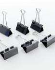 Large 2" (51mm) Black Binder Clip (12/Pack)