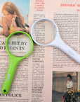 Asstd Color 3" Round 2X Handheld Magnifier