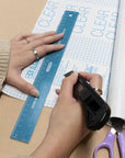 17.5" X 1.7 Yard Clear Self Adhesive Book Cover
