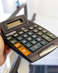 Desktop Calculator Large 8-Digit w/ Adjustable Display