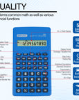 Scientific Calculator 56 Function w/ Slide-On Case