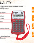 Pocket Size Calculator 8-Digit w/ Neck String