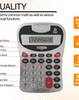 Desktop Calculator 8-Digit Silver w/ Tone