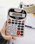 Desktop Calculator 8-Digit Silver w/ Tone