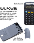Pocket Size Black Calculator 8-Digit Dual Power