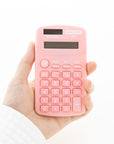 Pocket Size Pastel Color Calculator 8-Digit Dual Power