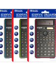 Scientific Calculator 240 Function Fancy color w/ Slide-On Case