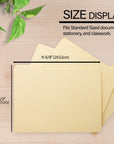 Manila File Folder 1/3 Cut Letter Size (6/Pack)