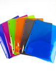 Poly 2-Pockets Portfolio - Translucent