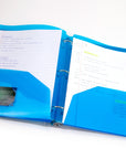 Poly 2-Pockets Portfolio - Translucent