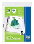 Sheet Protectors Economy Weight Top Loading (10/Pack)