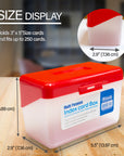 Card File Box 3" X 5"