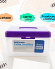 Card File Box 3" X 5"