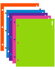 2-Pockets Portfolios - Laminated Bright Glossy Color