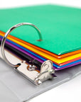 2-Pockets Portfolios 3-Prong Fastener - Assorted Color