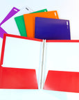 2-Pockets Portfolios 3-Prong Fastener - Laminated Glossy