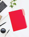 File Folder Color 1/3 Cut Letter Size (100/Box)