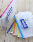 Zip Envelope Coupon/Check Size - Clear