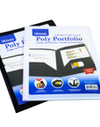 Poly Portfolio View Cover w/ 2-Pocket