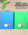 8-Pockets Portfolios Folder w/ View Cover