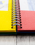 8-Pockets Portfolios Folder w/ View Cover