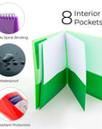 Poly 8 Pockets Organizer