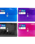 Expanding File Letter Size Translucent Poly 7-Pocket