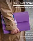 7-Pocket A4/Letter Size Poly Expanding File