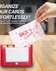 Index Card Case 3" X 5" w/ 5-Tab Divider