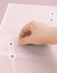 Clear Top / Side Loading A4/Letter Size String Envelope (2/Pack)