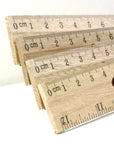 Wooden Ruler 12" (30cm)