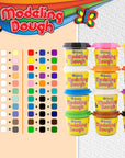 Modeling Dough Primary Color 4 Oz. (4/Pack)