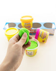 Modeling Dough Fluorescent Color 4 Oz. (4/Pack)