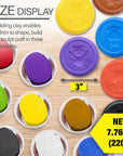 Modeling Dough 8 Primary Colors 7.76 Oz.