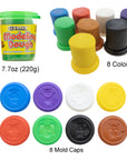 Modeling Dough 8 Primary Colors 7.76 Oz.
