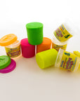 Modeling Dough 4 Fluorescent Colors 7.76 Oz.