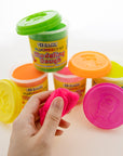 Modeling Dough 4 Fluorescent Colors 7.76 Oz.