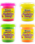 Modeling Dough 4 Fluorescent Colors 7.76 Oz.