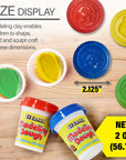 Modeling Dough Multi Color 2 Oz. (4/Pack)