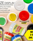 Modeling Dough Multi Color 2 Oz. (6/Pack)