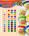 Modeling Dough Multi Color 2 Oz. (6/Pack)