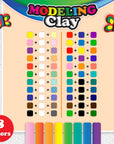 Modeling Clay Sticks 8 Primary Colors 4.8 Oz