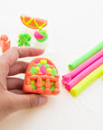 Modeling Clay Sticks 4 Fluorescent Colors 4.8 Oz