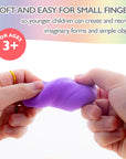 Air Dry Modeling Clay 6 Pastel Color 0.5 Oz.