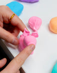Air Dry Modeling Clay 6 Pastel Color 0.5 Oz.