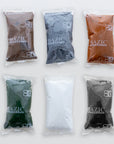 Air Dry Modeling Clay 6 Natural/Earth Color 0.5 Oz.