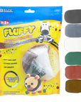 Air Dry Modeling Clay 6 Natural/Earth Color 0.5 Oz.