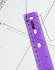 12" Jeweltones Color Ruler (30cm) (4/Pack)