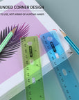 12" (30cm) Jeweltones Color Ruler (4/Pack)